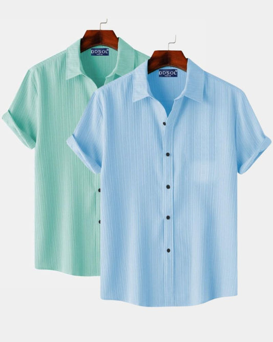 Pack of 2 Aqua Breeze Shirts Combo
