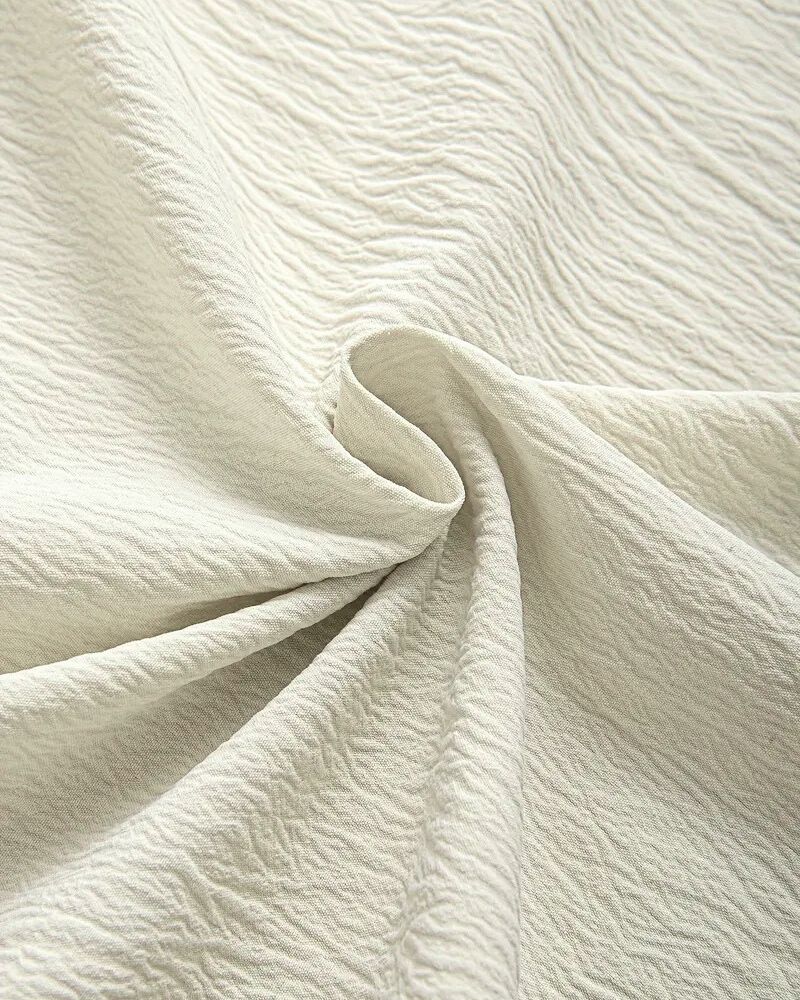 Ivory Color Textured Shirt