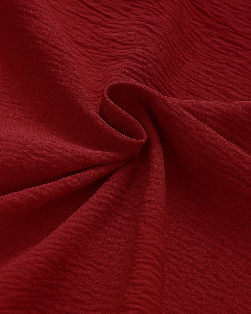 Benedict Maroon Textured Shirt