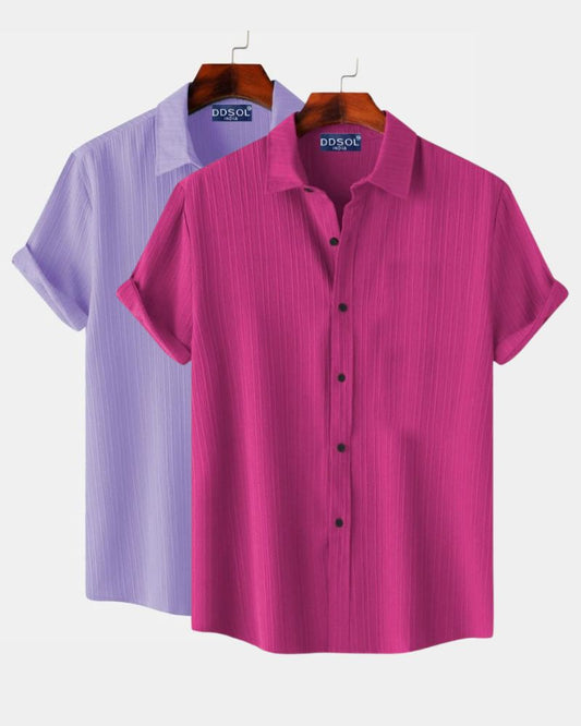 Pack of 2 Vivid Charm Shirts Combo