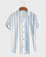 Pack of 2 Breeze Stripes Casual Shirts Combo