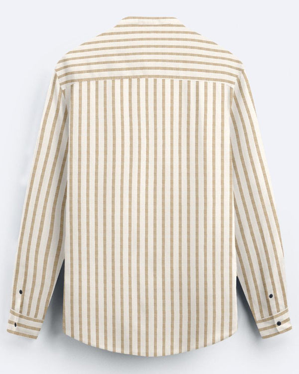 Sandscript Striped Kurta Shirt