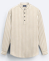 Sandscript Striped Kurta Shirt