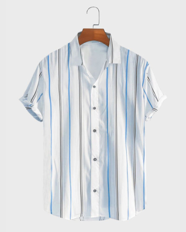 Men's Celestio Stripe Casual Shirt