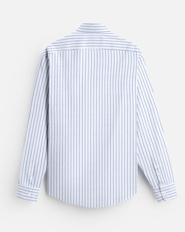 Azure Pinstripe Formal Shirt