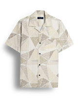 Men's Geometric Precision Short Sleeve Shirt