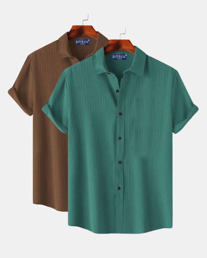 Pack of 2 Nature Inspired Shirts Combo