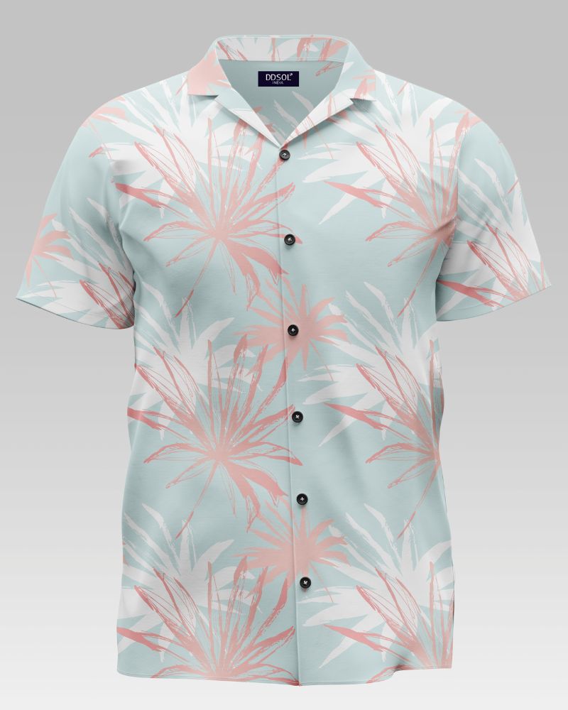 Colorful Floral Print Cotton Shirt – Duders